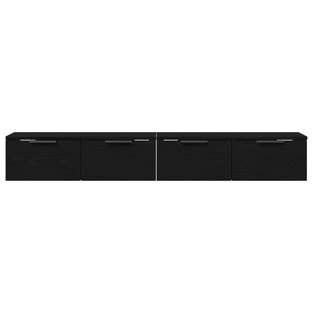 Wall-Mounted Cabinet 2 Pcs 68 X 30 X 20 Cm