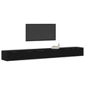Wall Cabinets 2 Pcs 102X30X20 Cm Engineered Wood