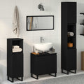 Bathroom Furniture Set Wall-Mounted With Door 3 Pcs