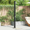 Outdoor Solar Shower Black 217 Cm Pvc And Aluminium