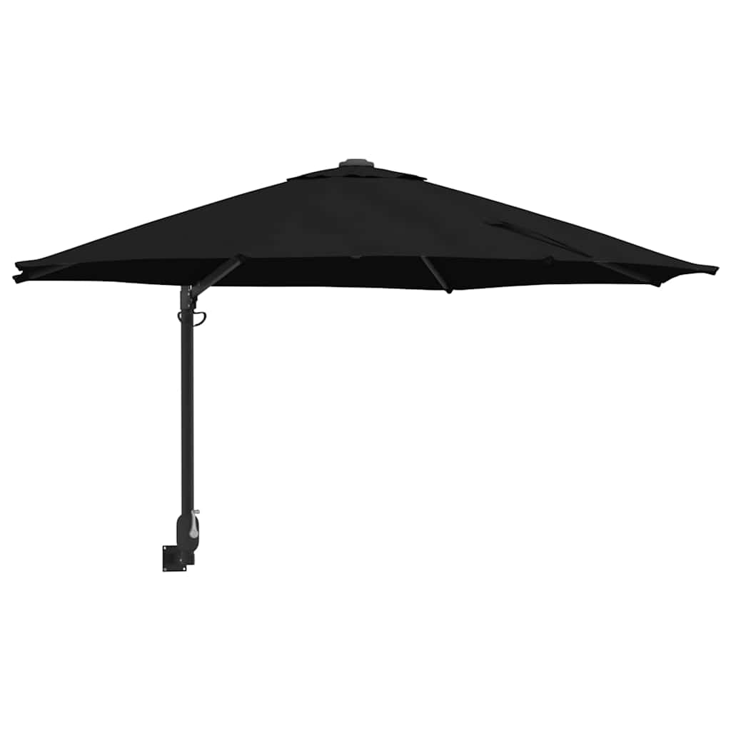 Garden Parasol 248 X 248 X 148 Cm Polyester And Steel