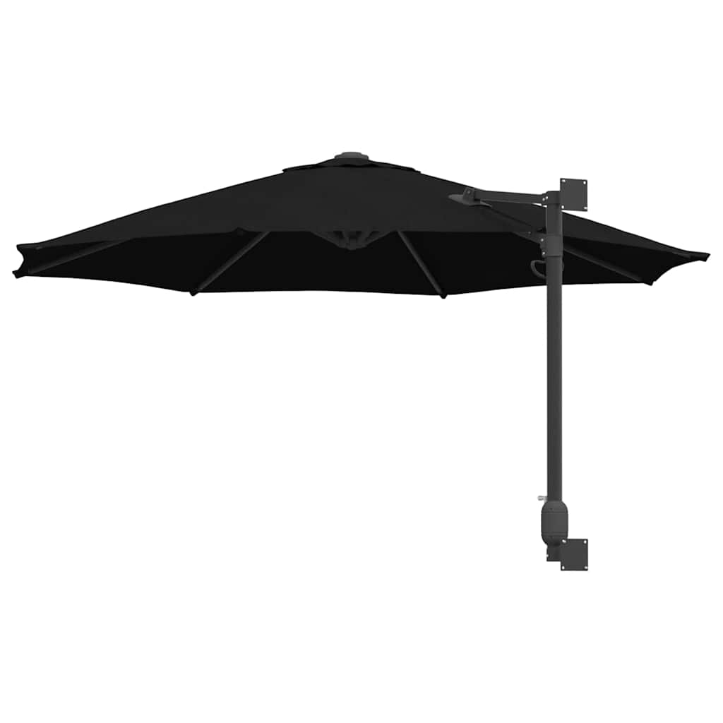 Garden Parasol 248 X 248 X 148 Cm Polyester And Steel