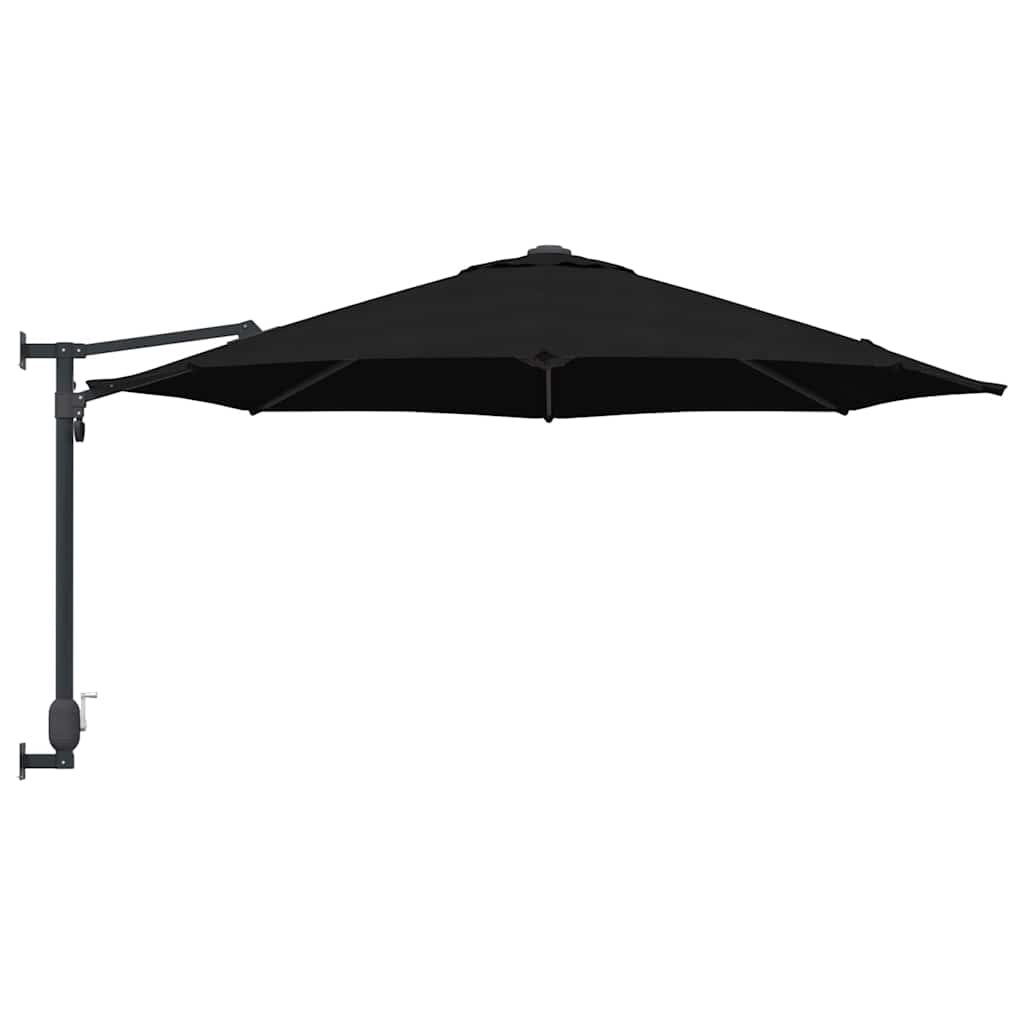 Garden Parasol 248 X 248 X 148 Cm Polyester And Steel