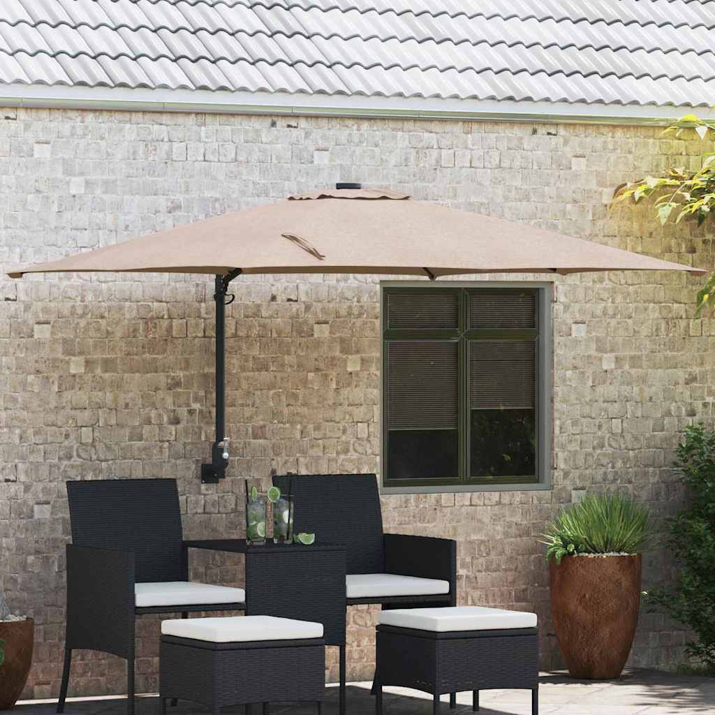 Garden Parasol 248.5 X 247.5 X 160 Cm