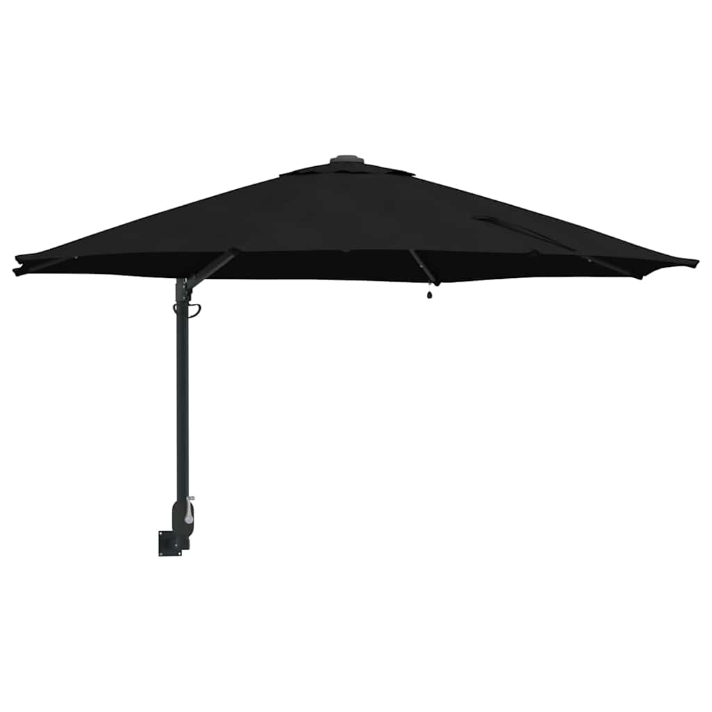 Garden Parasol 248 X 248 X 148 Cm Polyester And Steel