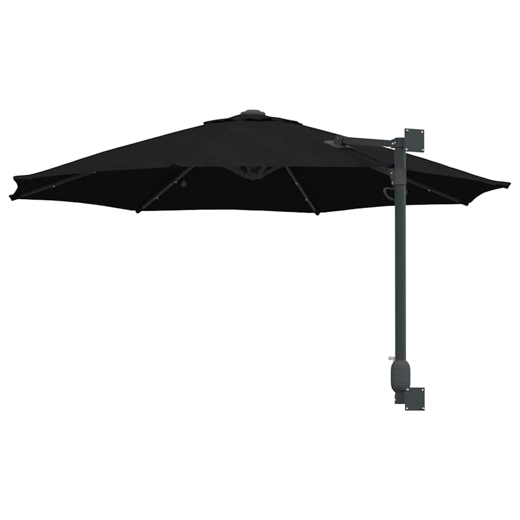Garden Parasol 248 X 248 X 148 Cm Polyester And Steel