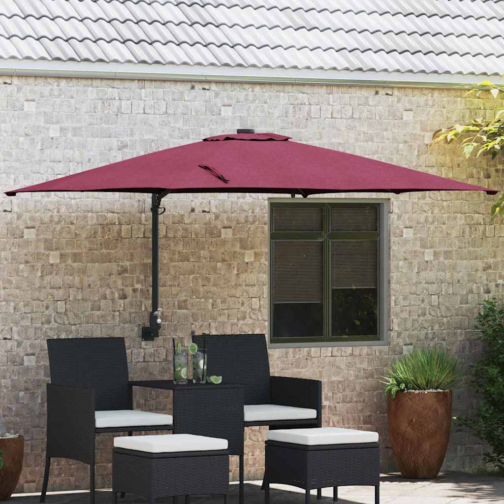 Garden Parasol 248.5 X 247.5 X 160 Cm