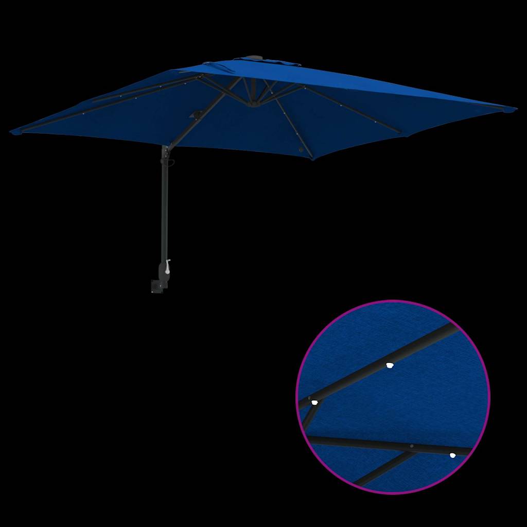 Garden Parasol 248.5 X 247.5 X 160 Cm