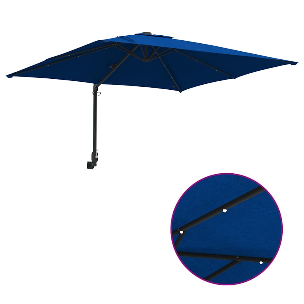 Garden Parasol 248.5 X 247.5 X 160 Cm