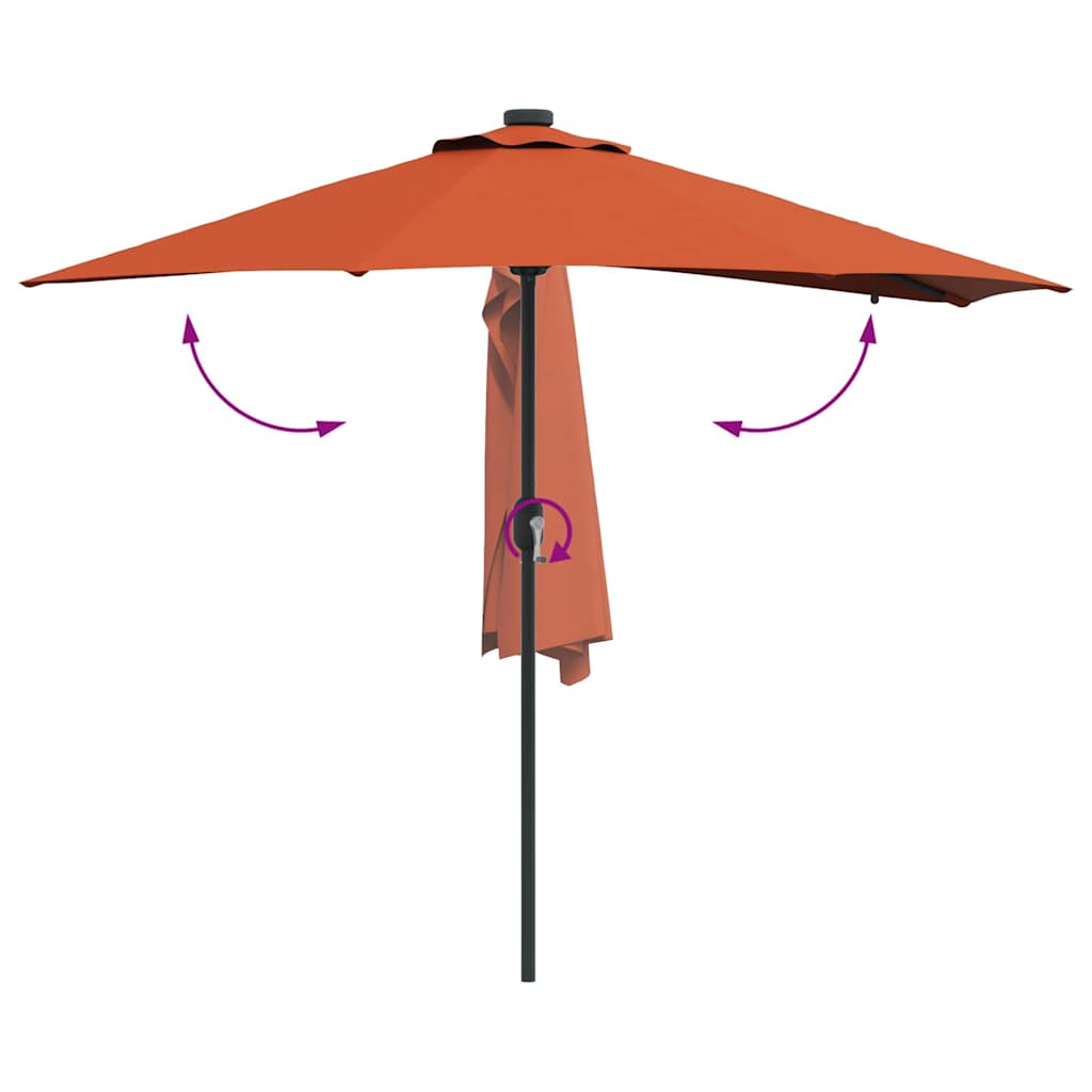 Garden Parasol 294 X 150 X 223 Cm