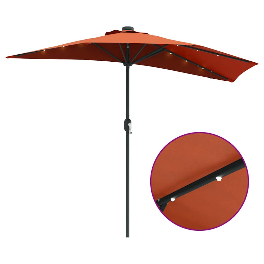 Garden Parasol 294 X 150 X 223 Cm