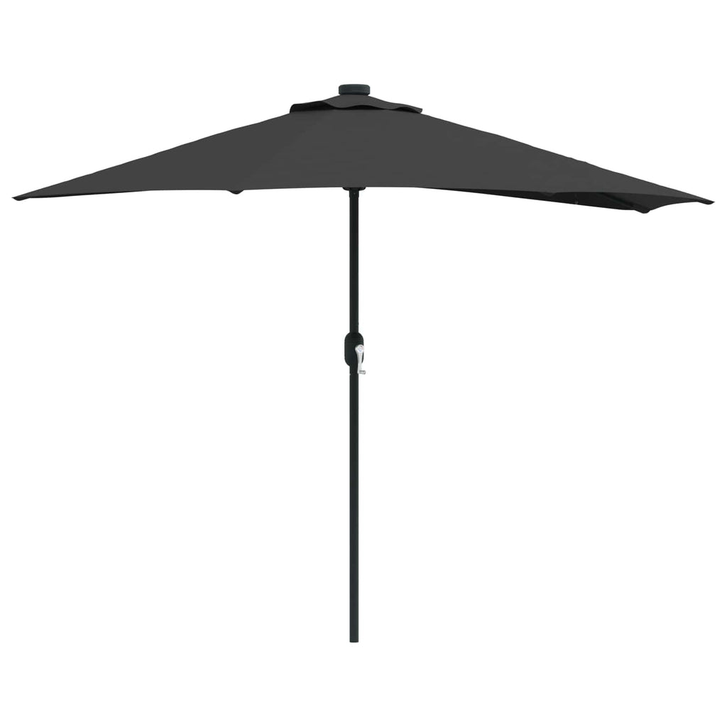 Garden Parasol 294 X 150 X 224 Cm Polyester And Steel