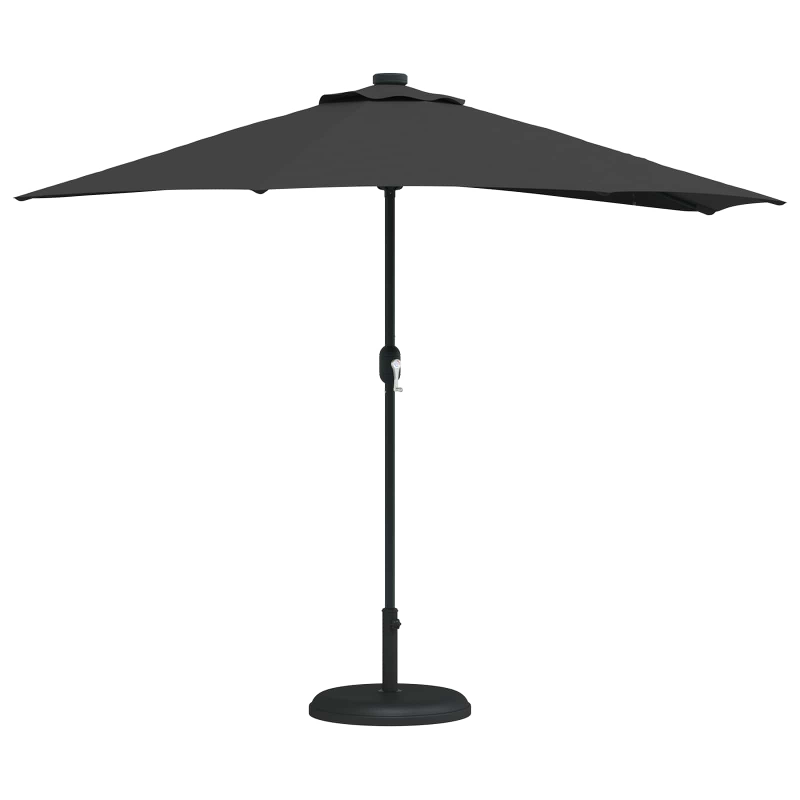 Garden Parasol 294 X 150 X 224 Cm Polyester And Steel
