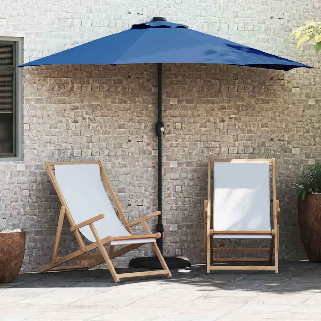 Garden Parasol 294 X 150 X 224 Cm Polyester And Steel
