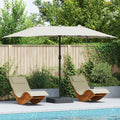 Garden Parasol 385 X 209 X 244 Cm