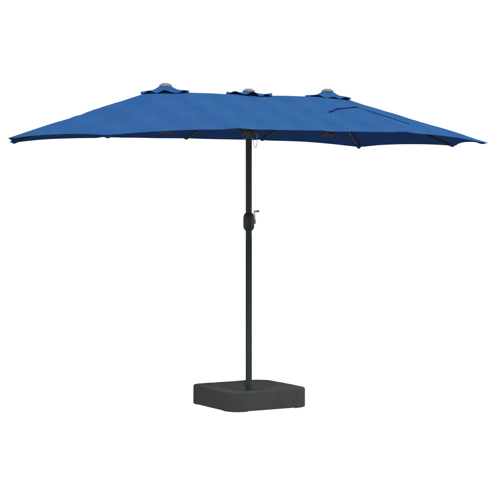 Garden Parasol 385 X 209 X 244 Cm Polyester
