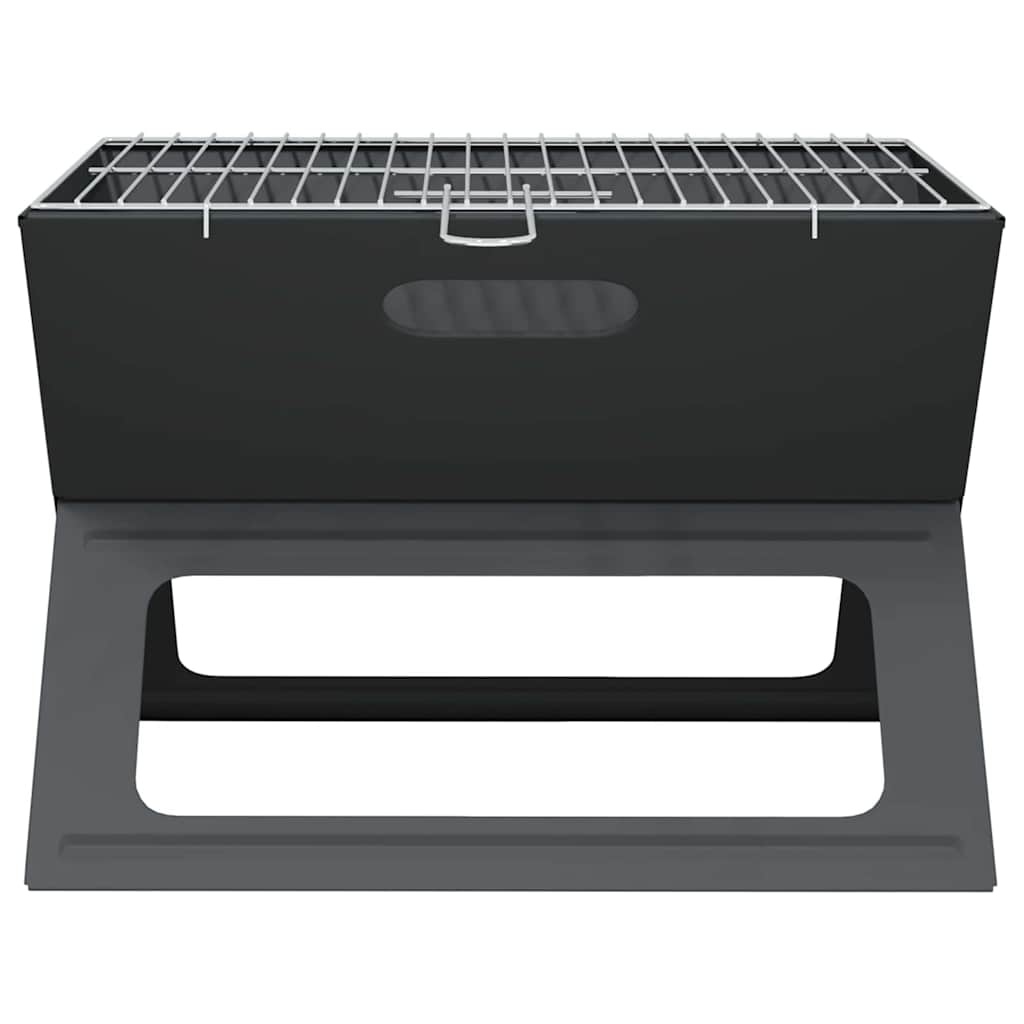 Outdoor Grill Black 46 X 31 X 31 Cm Steel
