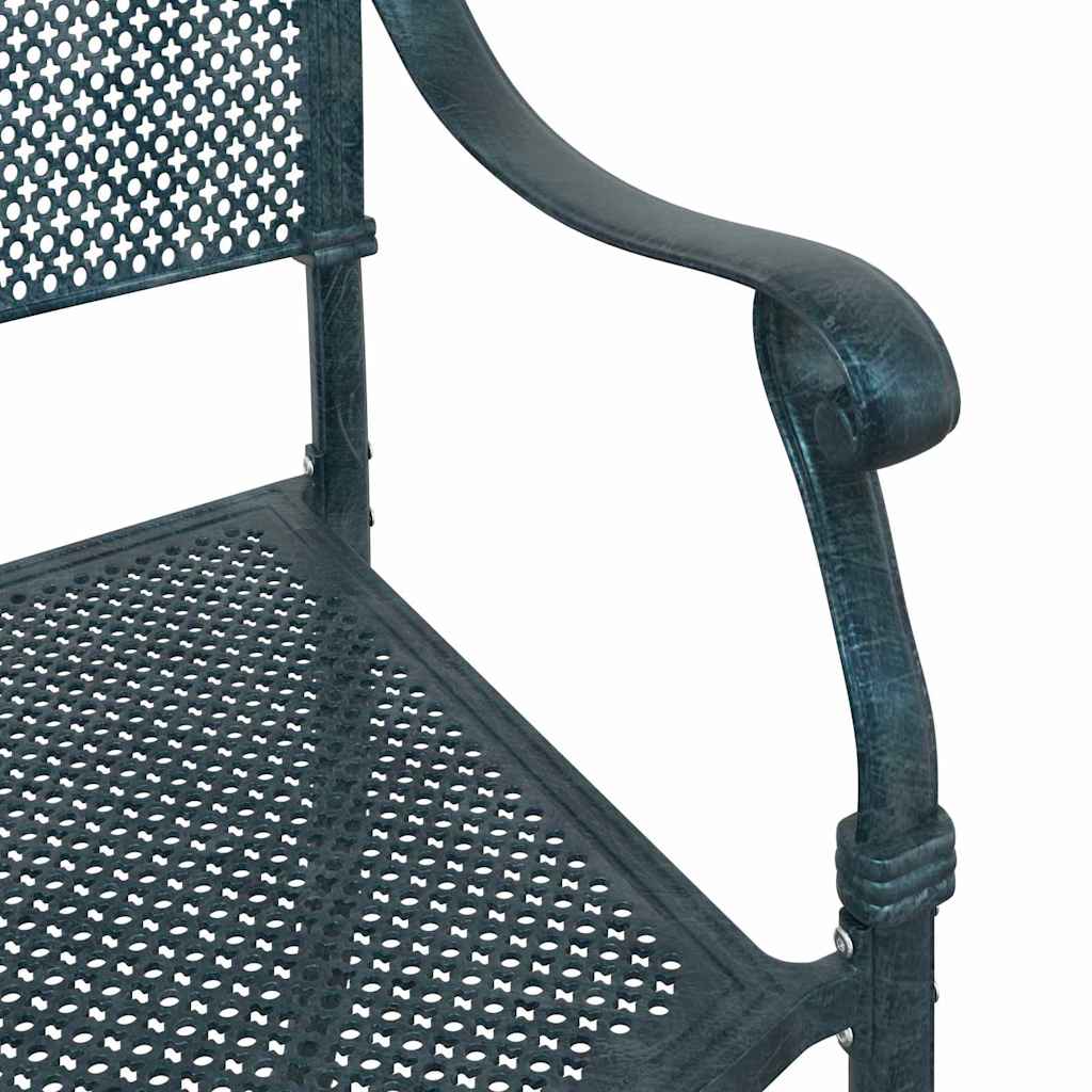 Garden Chair 2 Pcs 64 X 62 X 93Cm Aluminium