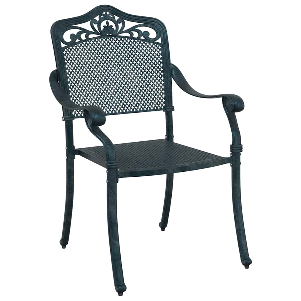 Garden Chair 2 Pcs 64 X 62 X 93Cm Aluminium
