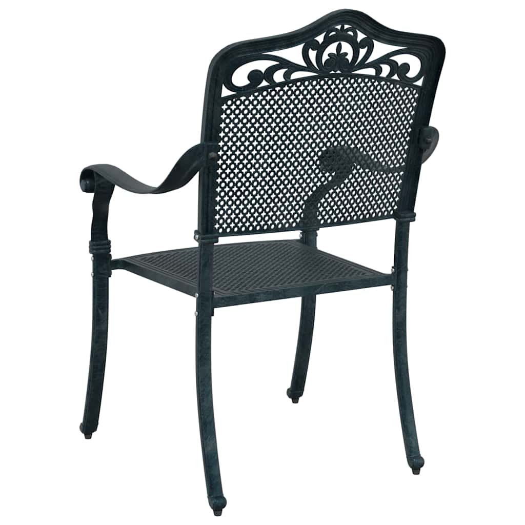 Garden Chair 2 Pcs 64 X 62 X 93Cm Aluminium