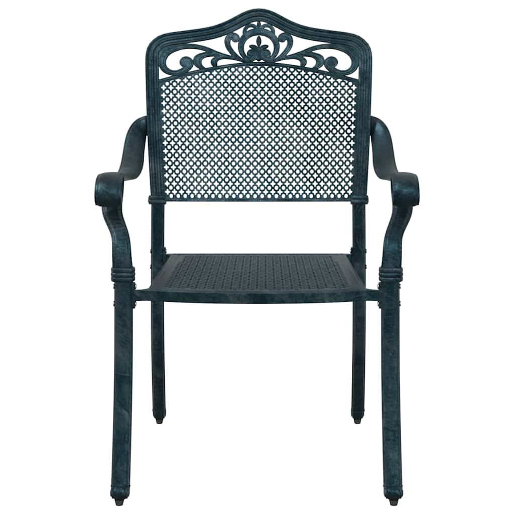 Garden Chair 2 Pcs 64 X 62 X 93Cm Aluminium