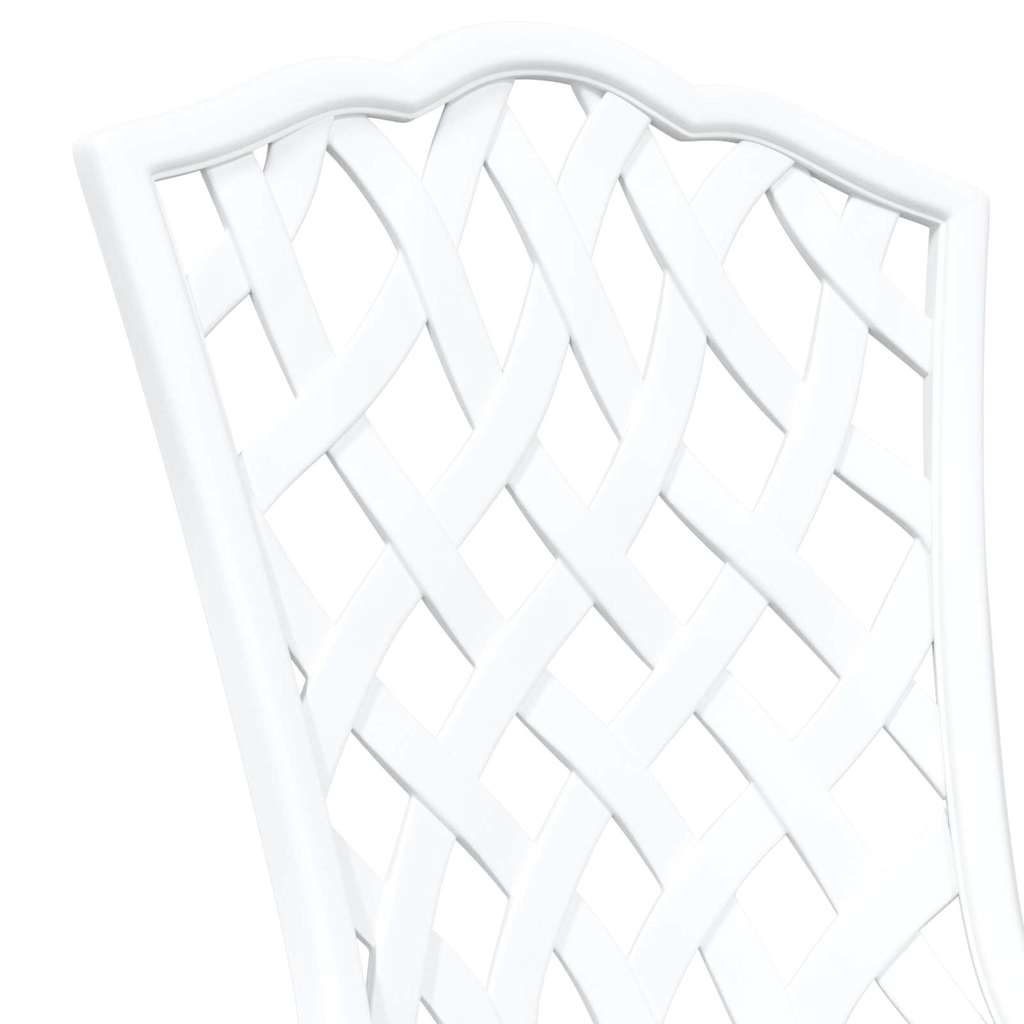 Outdoor Chair Garden 2 Pcs 39 X 40 87Cm Aluminium Green Bronze Black White 39 Cm