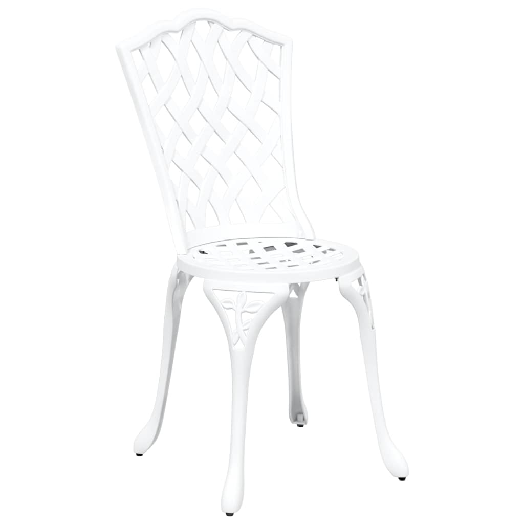 Outdoor Chair Garden 2 Pcs 39 X 40 87Cm Aluminium Green Bronze Black White 39 Cm