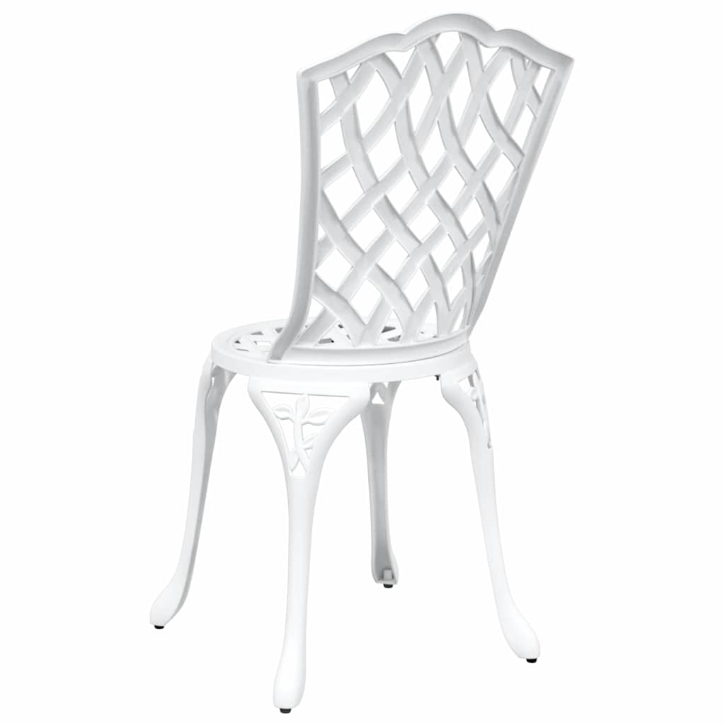 Outdoor Chair Garden 2 Pcs 39 X 40 87Cm Aluminium Green Bronze Black White 39 Cm