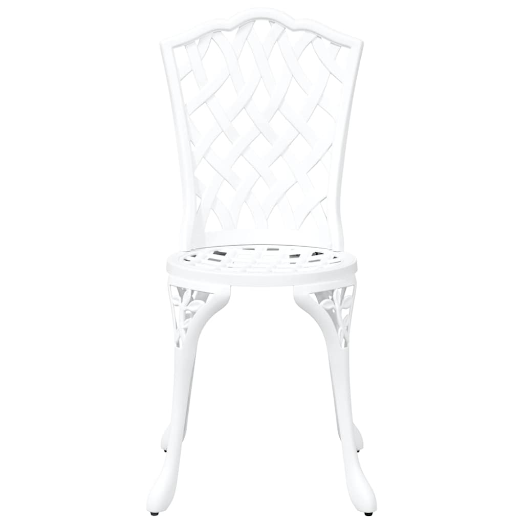 Outdoor Chair Garden 2 Pcs 39 X 40 87Cm Aluminium Green Bronze Black White 39 Cm