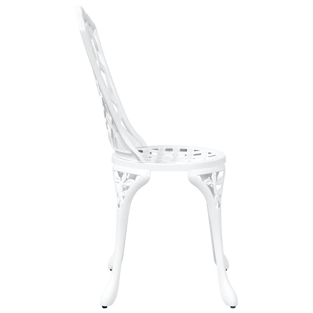 Outdoor Chair Garden 2 Pcs 39 X 40 87Cm Aluminium Green Bronze Black White 39 Cm