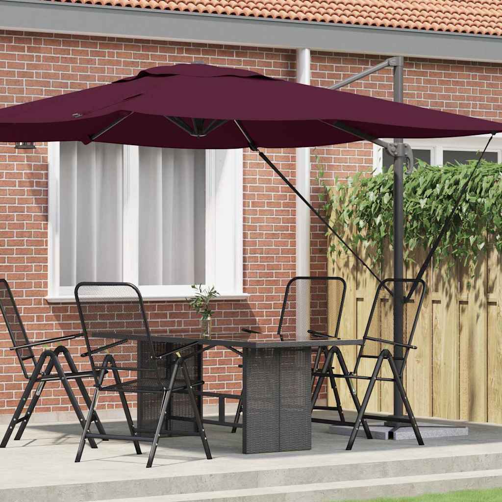 Roma Parasol 286 X 284 X 265 Cm Aluminium And Polyester