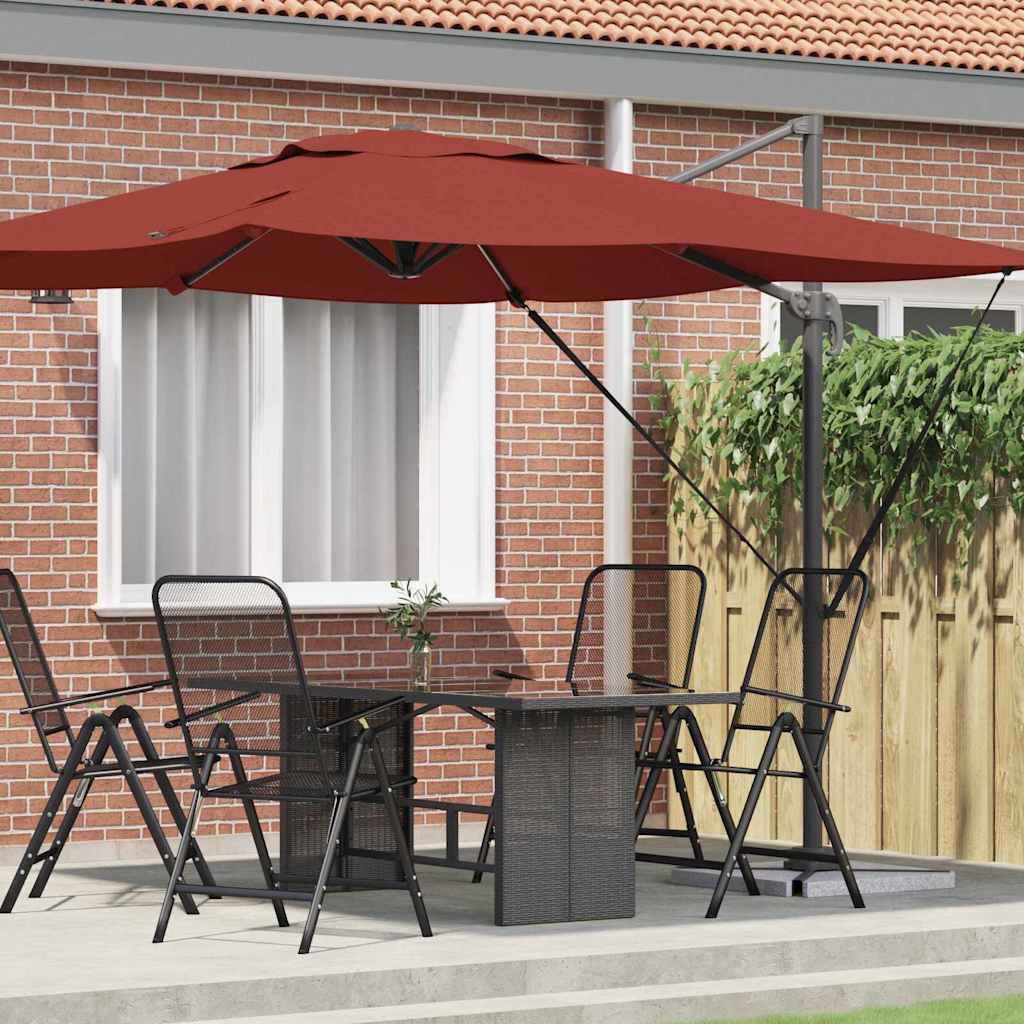 Roma Parasol 286 X 284 X 265 Cm Aluminium And Polyester