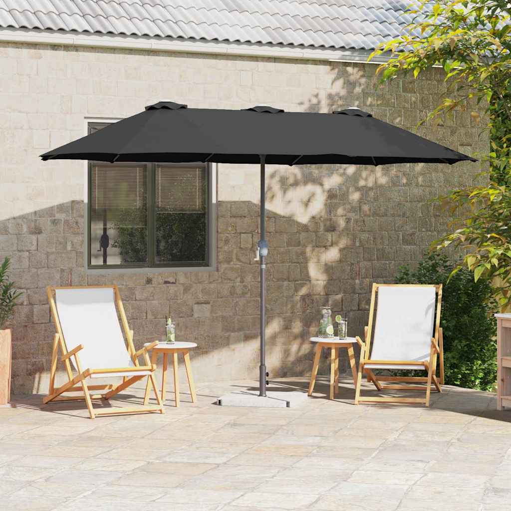 Garden Parasol 370 X 197 X 239 Cm