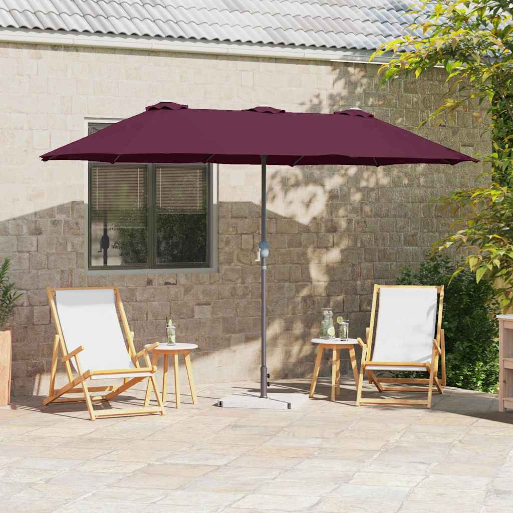 Garden Parasol 370 X 197 X 239 Cm