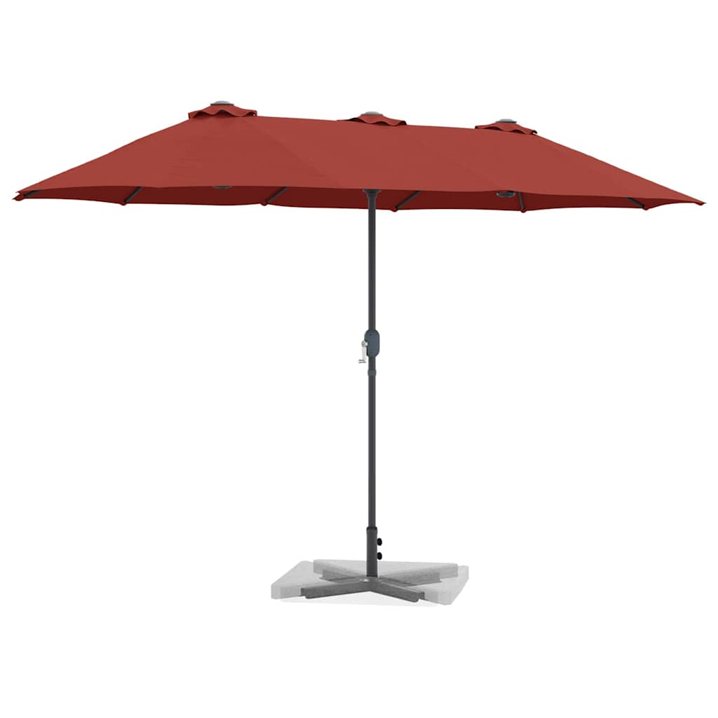 Garden Parasol 370 X 197 X 239 Cm