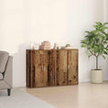 Sideboards 2 Pcs 60X31X84 Cm Engineered Wood