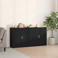 Sideboards 2 Pcs 79X38X80 Cm Engineered Wood