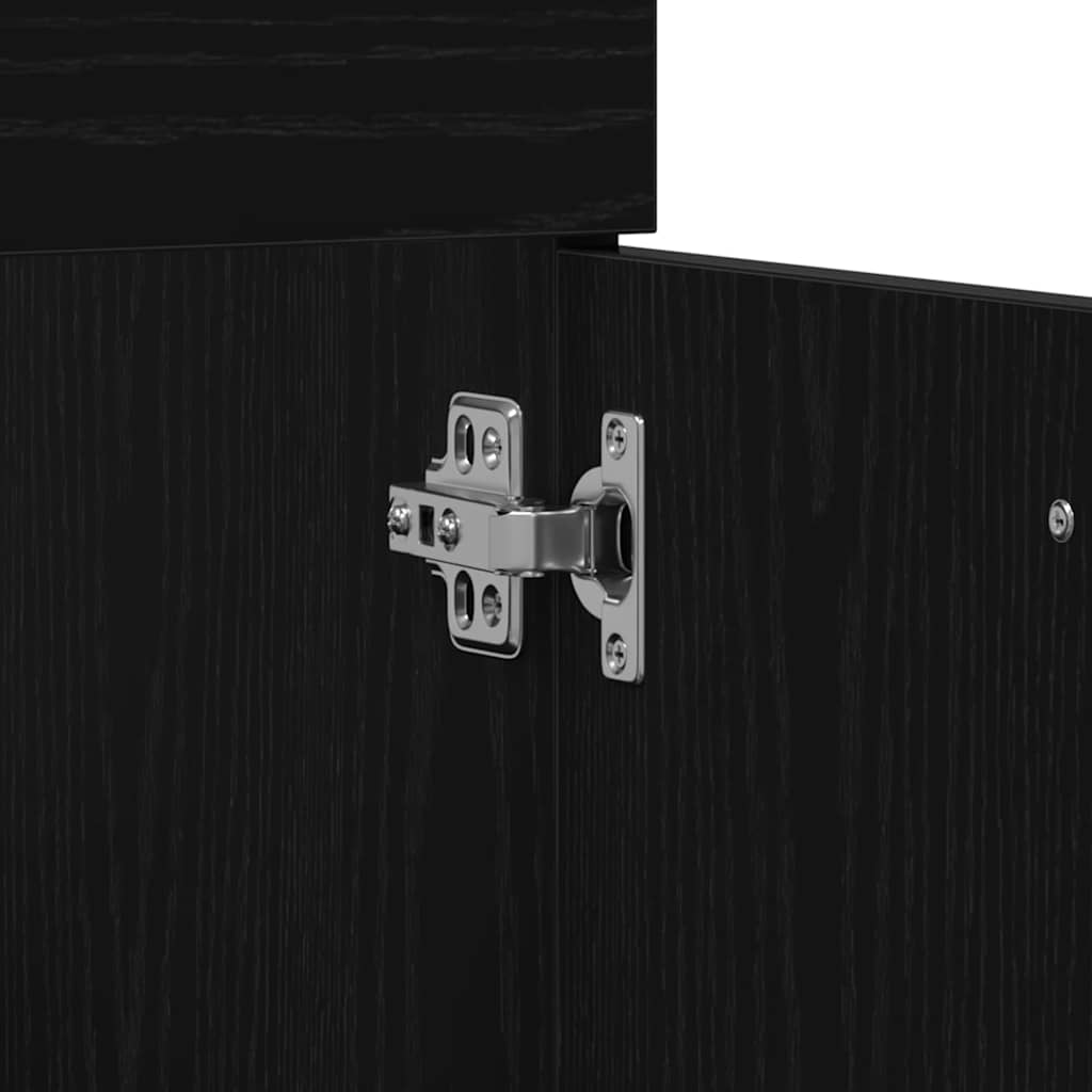 Bathroom Furniture Set 3 Pcs Engineered Wood