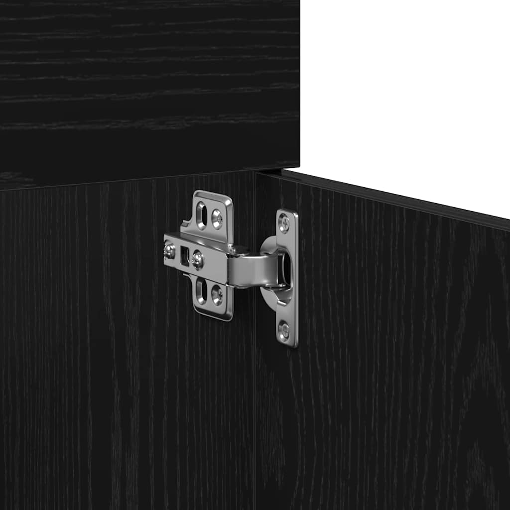Bathroom Furniture Set 4 Pcs Engineered Wood