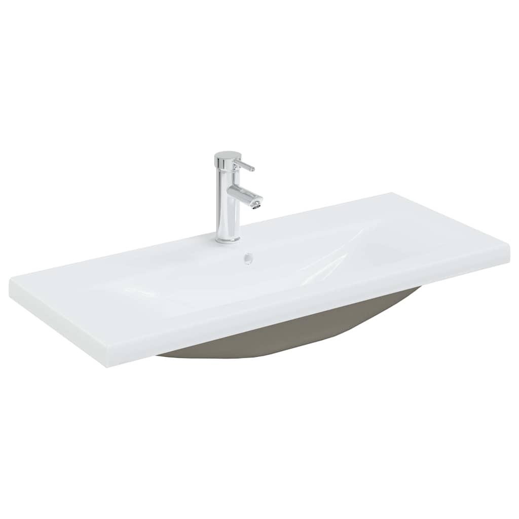 Bathroom Furniture Set 4 Pcs Engineered Wood