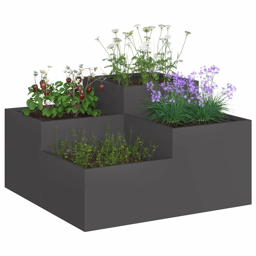 Garden Planter Silver