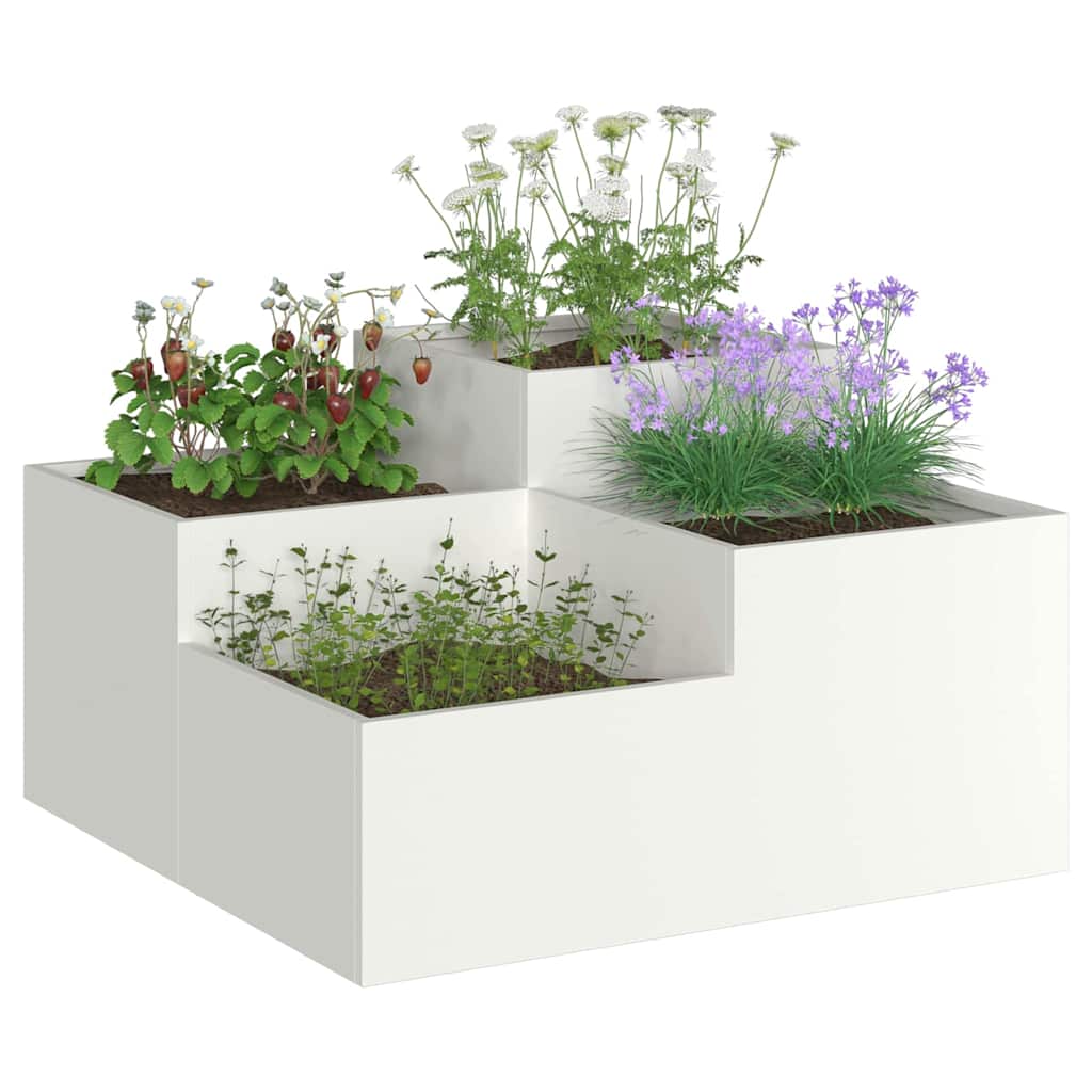 Garden Planter Silver