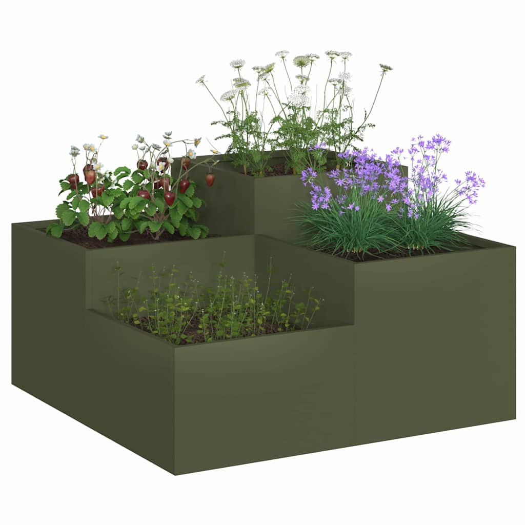 Garden Planter Silver