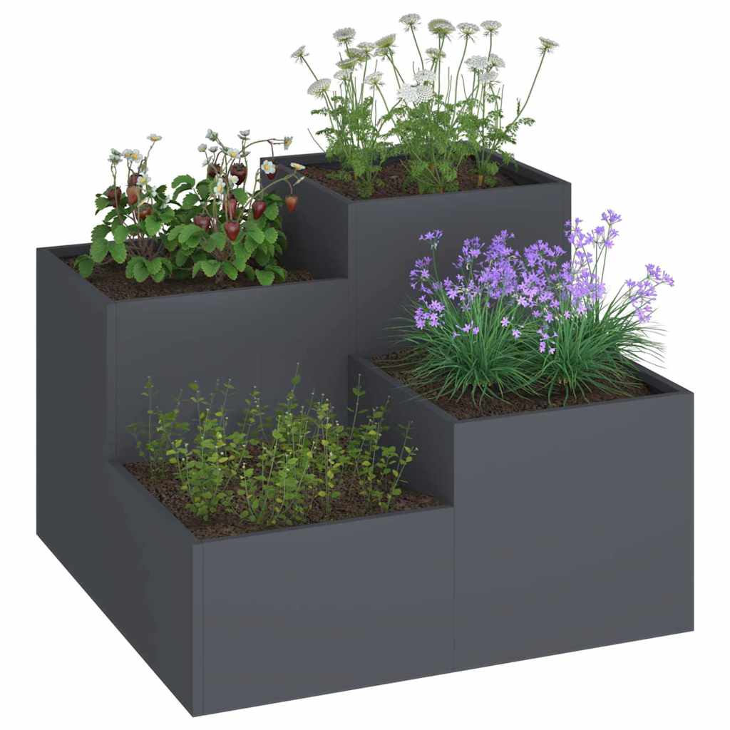 Garden Planter Silver