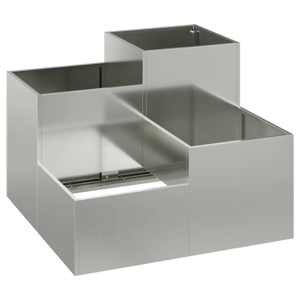 Garden Planter Silver