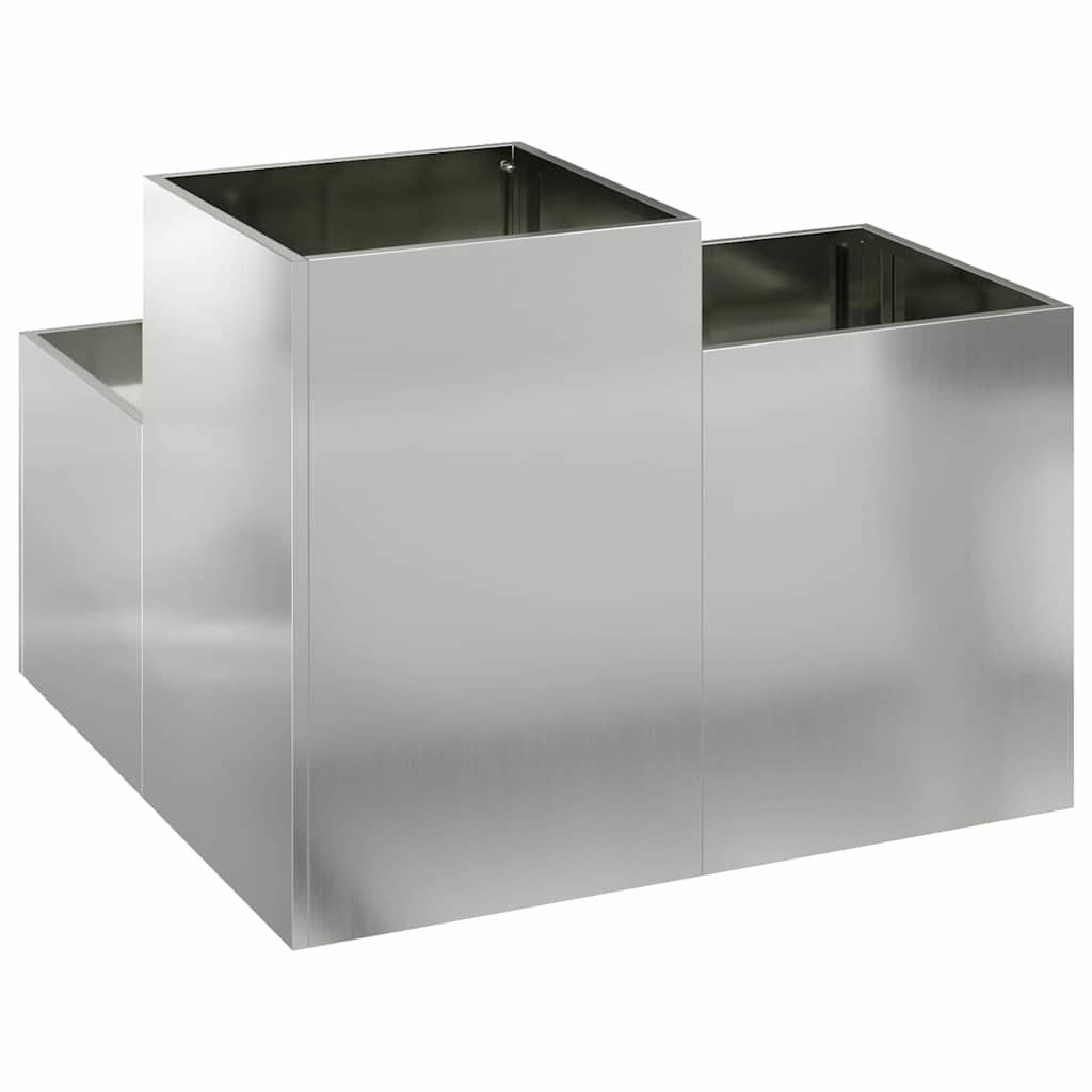 Garden Planter Silver
