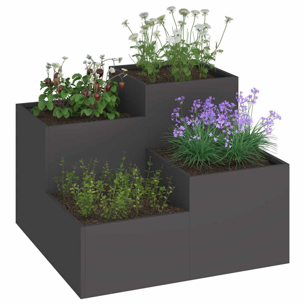 Garden Planter Silver