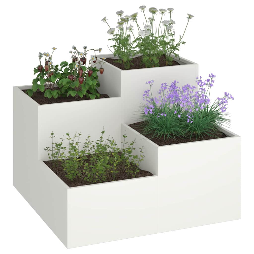 Garden Planter Silver