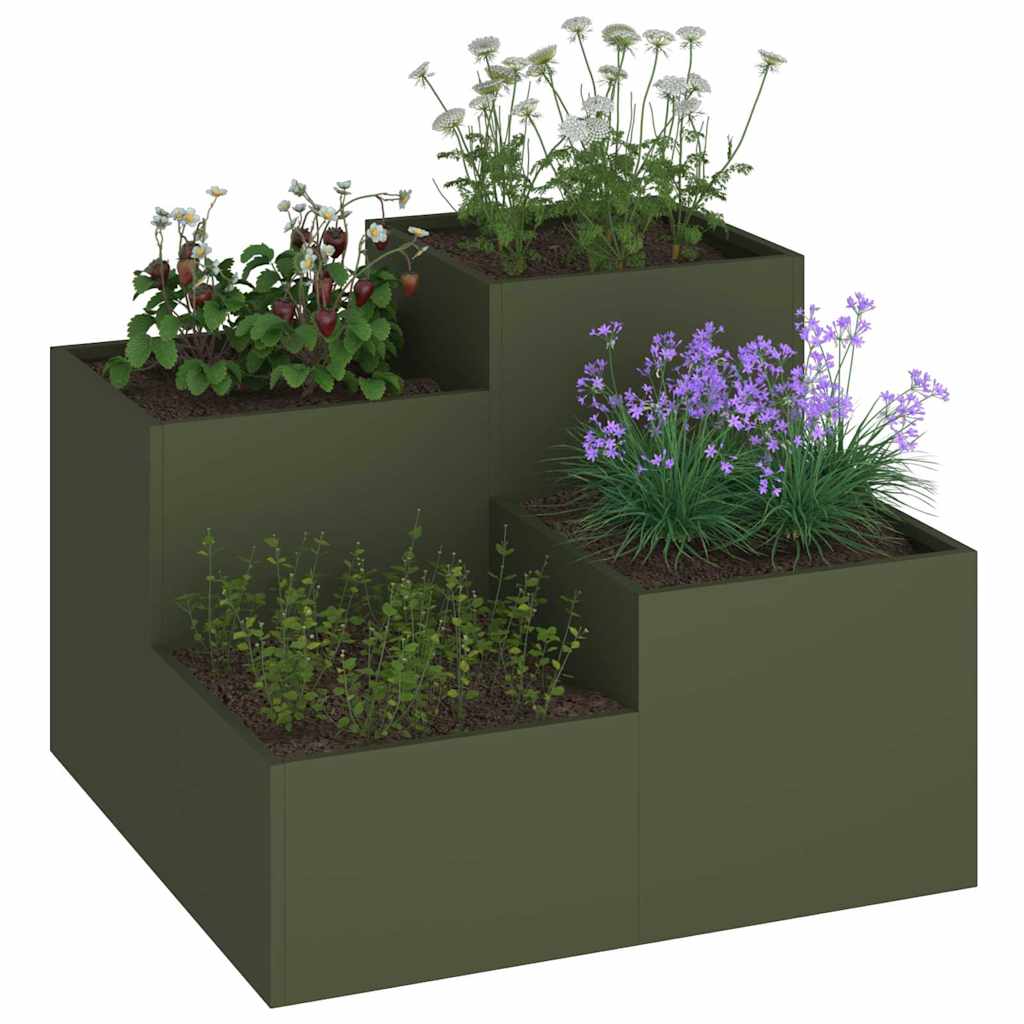 Garden Planter Silver