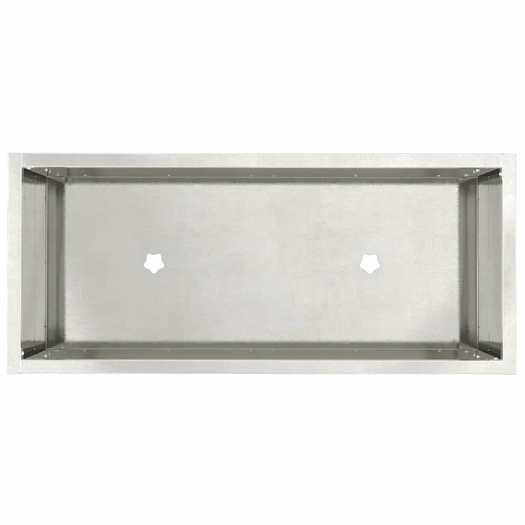 Raised Garden Planter Silver